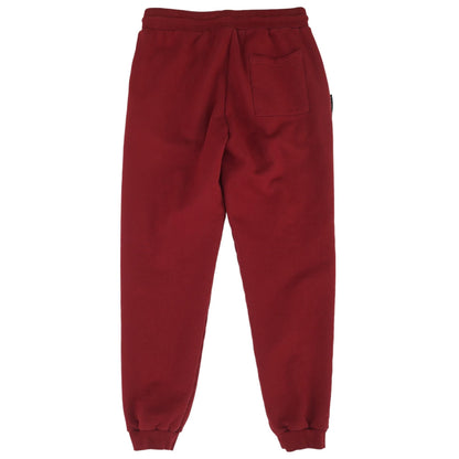 Red Solid Joggers Pants