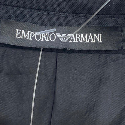 Black Solid 2pc Suit