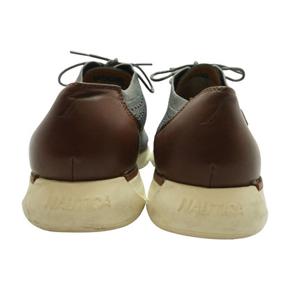 Gray Lace Up Casual Shoes