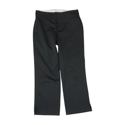 Black Solid Pants