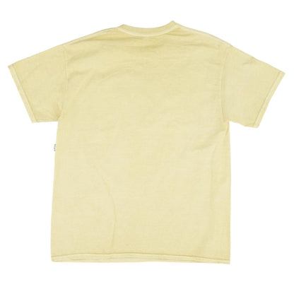 Tan Solid Graphic/logo T-Shirt
