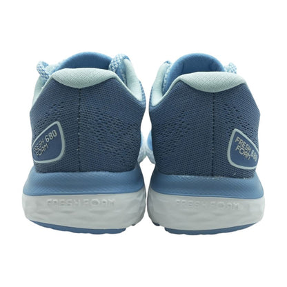 680 Blue Low Top Athletic Shoes