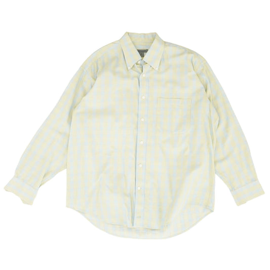 Multi Check Long Sleeve Button Down