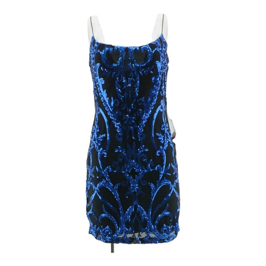 Blue Misc Mini Dress