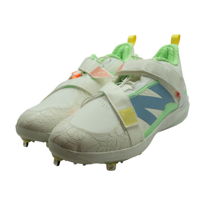 Men's White Baseball Cleats