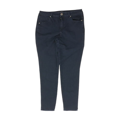 Blue Mid Rise Jeans