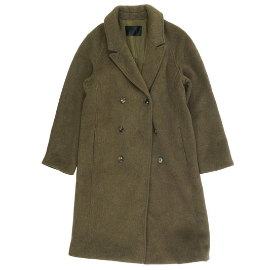 Olive Solid Topcoat Coat