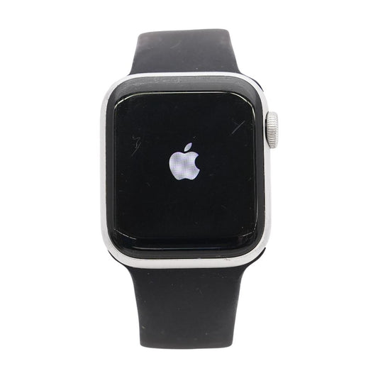40mm SE 2 Silver Smartwatch Black Band S/M