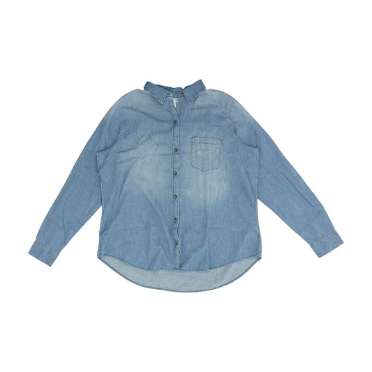 Blue Tall Button Down