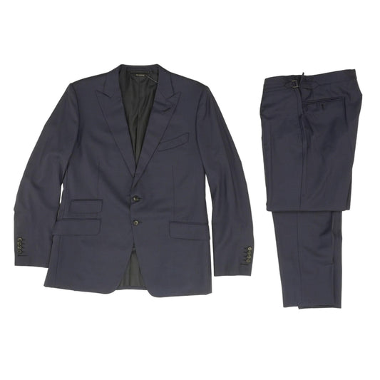Navy O'Connor Micro-Mouline Solid 2pc Suit