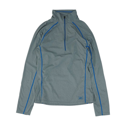 Gray 1/4 Zip Pullover