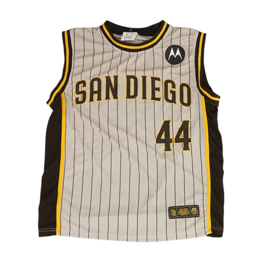 Tan Musgrove San Diego Solid Sleeveless Jersey