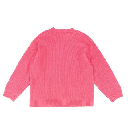 Pink Solid Sweater