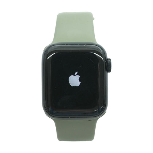40mm SE 2 Midnight Black Smartwatch Green Band M/L