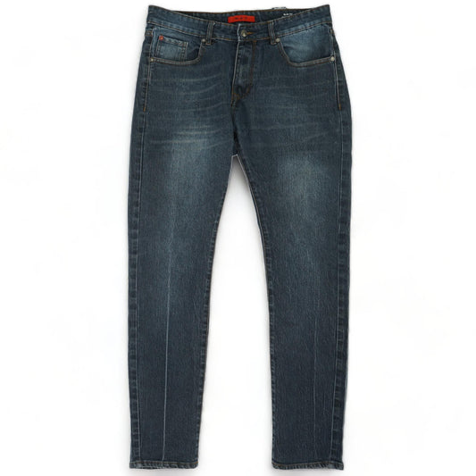 Color Block Slim Jeans