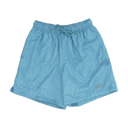 Blue Graphic Active Shorts