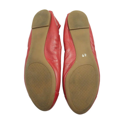 Red Ballet Flats