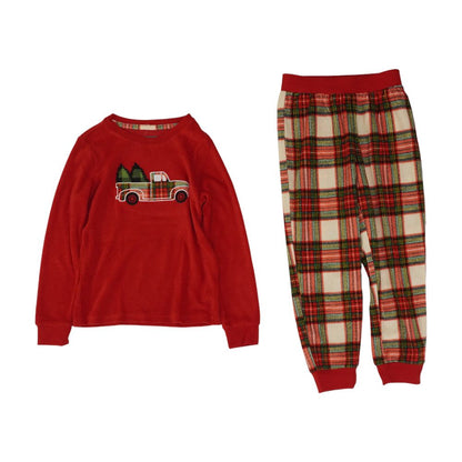 Red Plaid Set