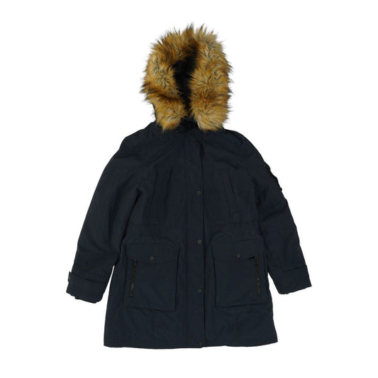 Navy Puffer Coat