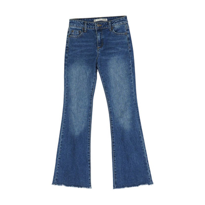 Blue Solid Jeans