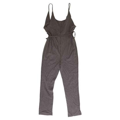 Charcoal Solid Knotty Jumpsuit