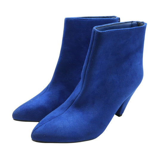 Blue Ankle Boots