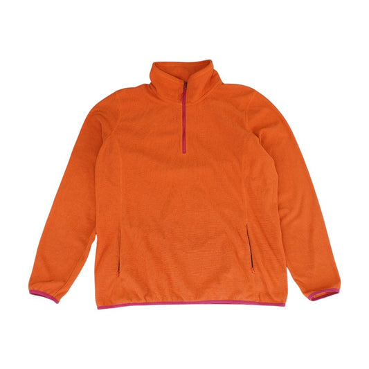 Orange 1/4 Zip Pullover