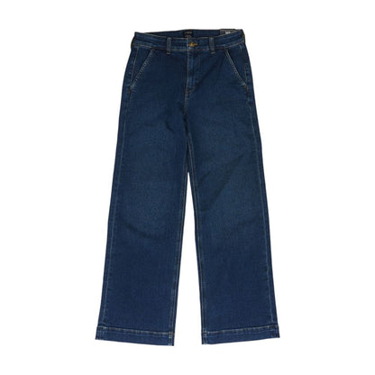 Blue Petite High Rise Jeans