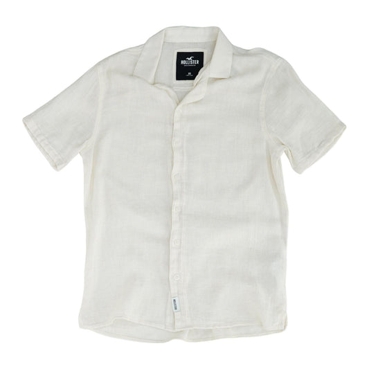 Ivory Solid Short Sleeve Polo