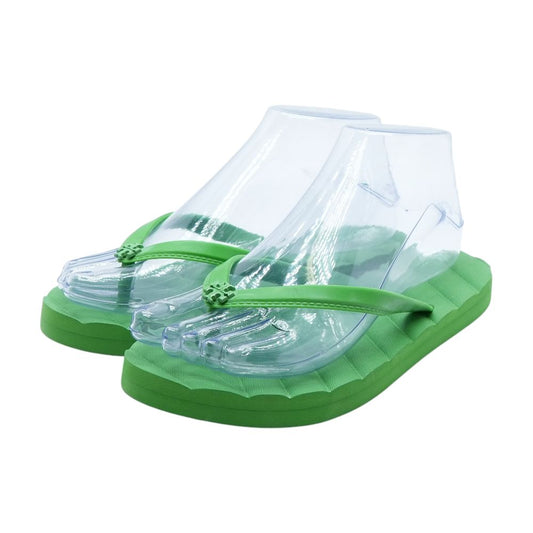 Green Flip Flop Sandals