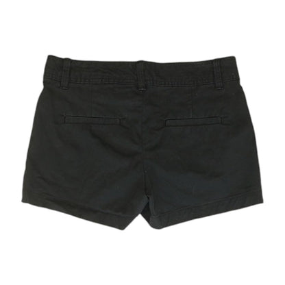Black Solid Shorts