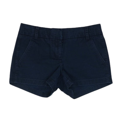 Navy Solid Chino Shorts