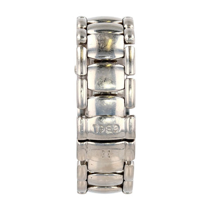 Women's Beluga Diamond Accented Bezel Mother of Pearl Dial Stainless Steel Watch