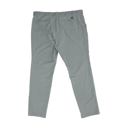 Gray Solid Chino Pants