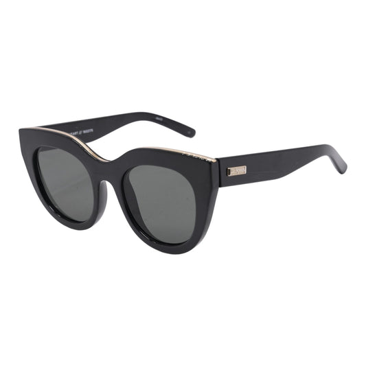 Black Air Heart Cat Eye Sunglasses