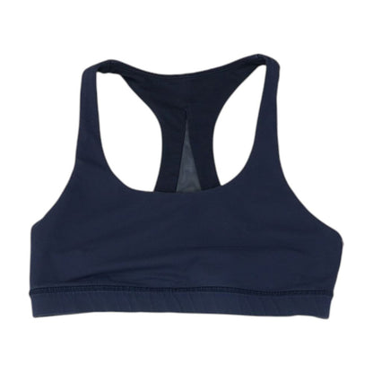 Navy Solid Sports Bra