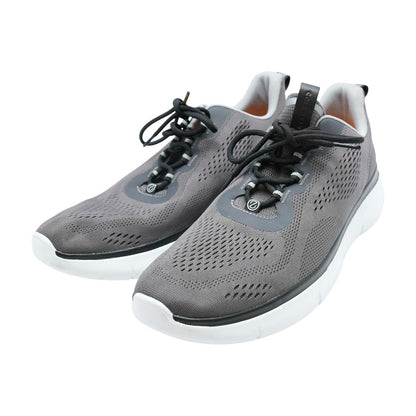 Gray Lace Up Casual Shoes