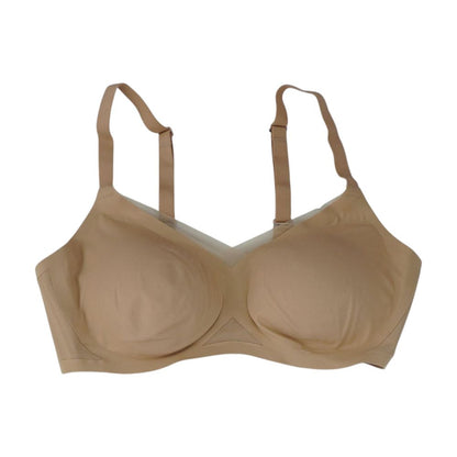Tan Solid Bra