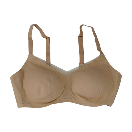Tan Solid Bra