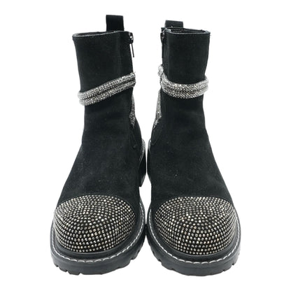 Black Synthetic Boot