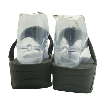 Black Flip Flop Sandals