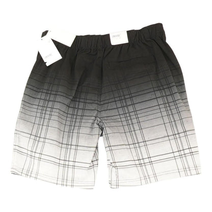 Gray Color Block Shorts