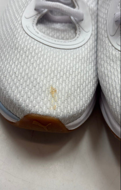 White Low Top Athletic Shoes