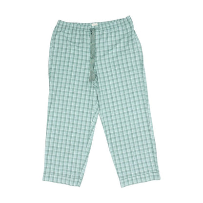 Green Check Pajama Bottom