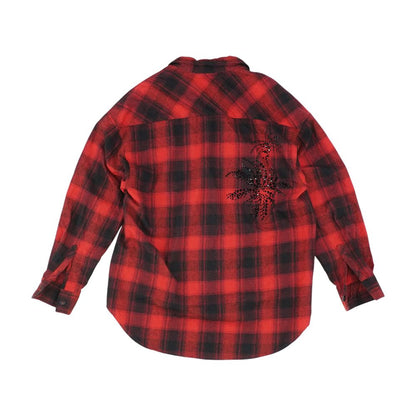 Red Plaid Button Down