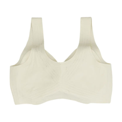 Ivory Solid Bra