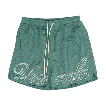 Green Active Shorts