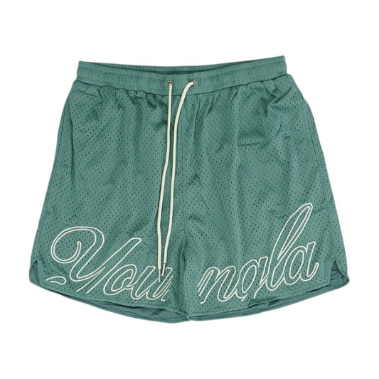 Green Active Shorts