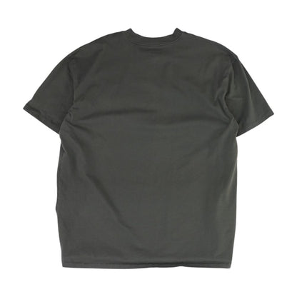 Gray Solid Crewneck T-Shirt