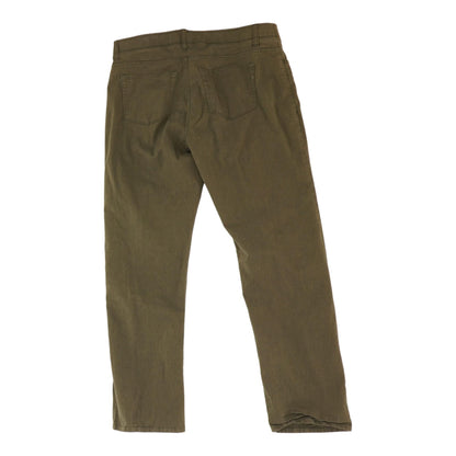 Olive Solid Jeans